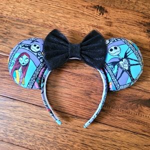 Nightmare Before Christmas Minnie Mouse Ears